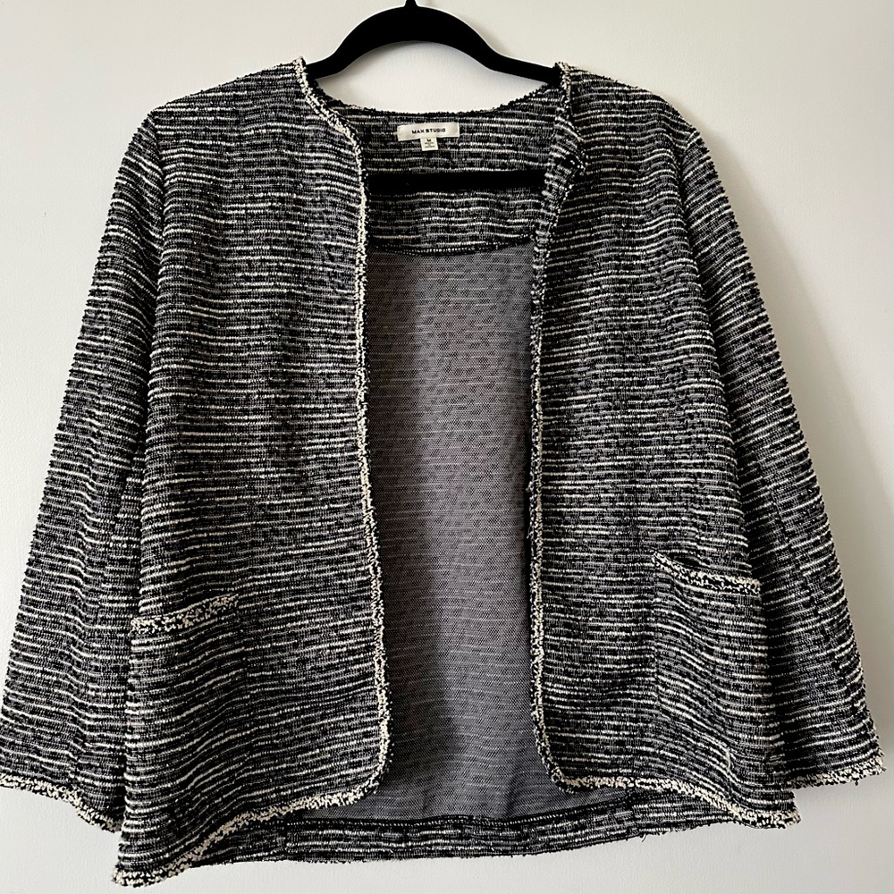 Max Studio medium tweed looking blazer